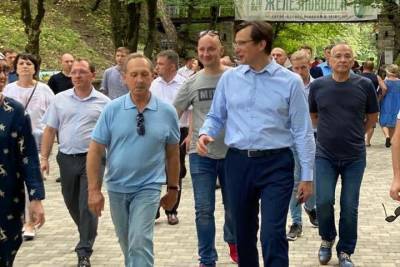 Главного строителя Белгородской области впечатлили темпы развития Железноводска