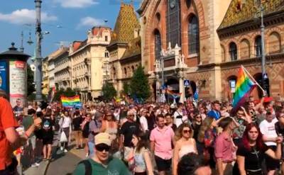 Тысячи венгров выступили против аналогичного российскому закона о гей-пропаганде