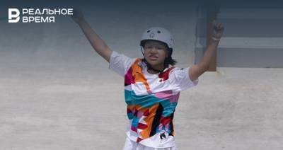 13-летняя японка Нисия завоевала золото в скейтбординге на Олимпиаде