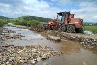 Дорожники восстановили проезд к населённым пунктам Забайкалья после паводков — минстрой
