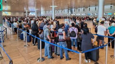 Новые правила: в Бен-Гурионе запрещен вход для провожающих и встречающих