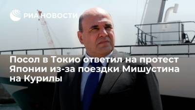 Российский посол назвал неприемлемым протест Японии из-за поездки Мишустина на Курилы