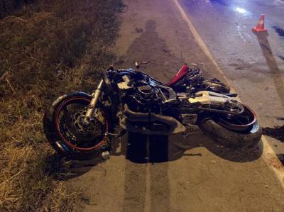 В Рязанском районе мотоциклист погиб при столкновении с опорой ЛЭП