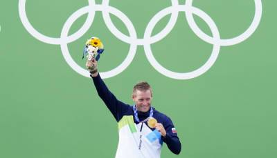 Словенец Савшек выиграл золото Олимпиады в гребном слаломе на каноэ