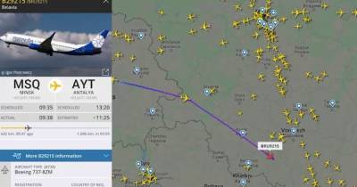Самолет "Белавиа" подал сигнал тревоги в небе над Россией