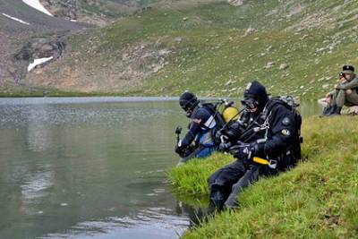 Дайверы опустятся на дно горного озера на Кавказе ради мирового рекорда