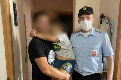 В Рязани полицейские разыскали пропавшего пятилетнего мальчика