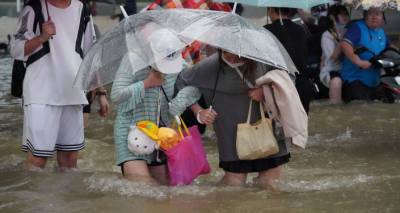Число жертв наводнения в Китае увеличилось