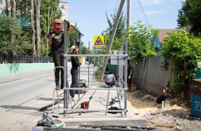 В Липецке начали модернизировать контейнерные площадки