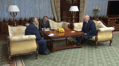 А. Лукашенко встретился с Чрезвычайным и Полномочным Послом Азербайджана в Беларуси