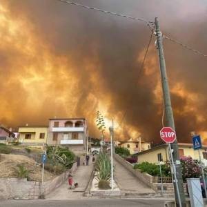 В южных странах Европы бушуют лесные пожары. Фото
