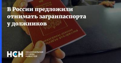 В России предложили отнимать загранпаспорта у должников