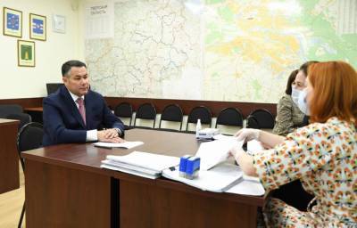 Игорь Руденя представил документы для регистрации в качестве кандидата в губернаторы Тверской области
