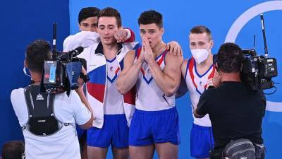 Российские гимнасты завоевали золото в командном многоборье на ОИ