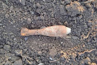 В Краснодарском крае уничтожили шесть боеприпасов времён войны