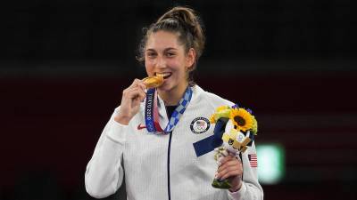 Олимпиада в Токио: Анастасия Золотич стала первой американкой, выигравшей золото в тхэквондо