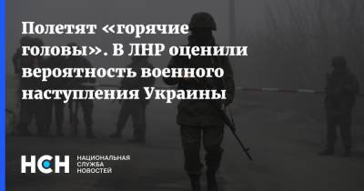 Полетят «горячие головы». В ЛНР оценили вероятность военного наступления Украины