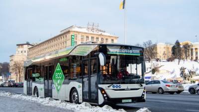 Киев намерен закупить до 20 электробусов
