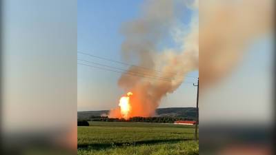 Взрыв на газопроводе в Пермском крае — видео