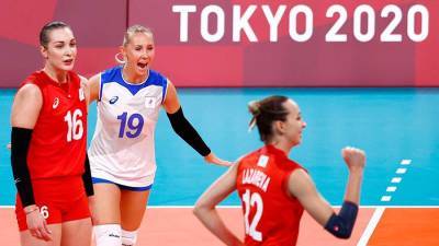 Российские волейболистки обыграли аргентинок на олимпиаде в Токио