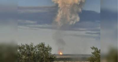 Дим піднявся вгору на 40 метрів: в Росії стався вибух на магістральному газогоні «Газпрому»