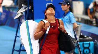 Японская теннисистка Наоми Осака проиграла в 1/8 финала олимпийского турнира