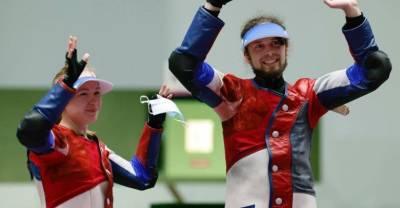 Ещё одна медаль: Российские стрелки Каримова и Каменский завоевали бронзу на Олимпиаде в Токио