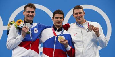 Россия завоевала первое за 25 лет олимпийское золото в плавании
