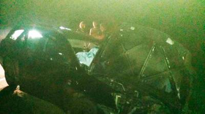 Водитель погиб при столкновении легковушки и автопоезда в Слуцком районе