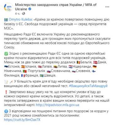 14 стран Европы открыли свои границы для граждан Украины: полный список