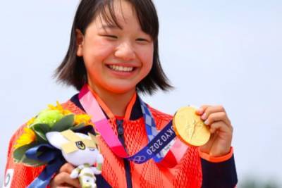 13-летняя японка стала второй самой молодой чемпионкой Олимпийских игр в истории