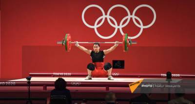 Армянская спортсменка стала седьмой на турнире тяжелоатлетов в Токио