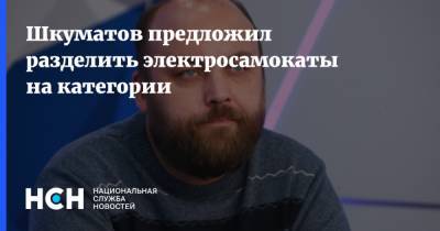 Петр Шкуматов - Шкуматов предложил разделить электросамокаты на категории - nsn.fm - Россия