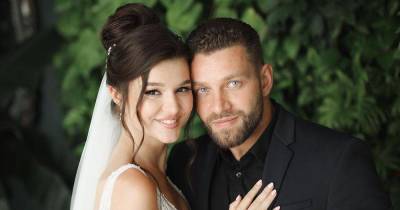 Известный украинский актер женился на финалистке «Холостяка»: свадебные фото