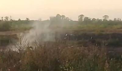 Власти Давлеканово отрицают возгорание на мусорной свалке, несмотря на жалобы жителей