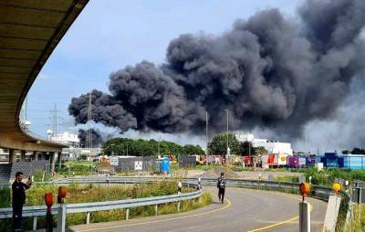 В Германии на заводе Bayer произошел сильный взрыв