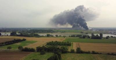 В Германии произошел мощный взрыв на химзаводе (ВИДЕО)