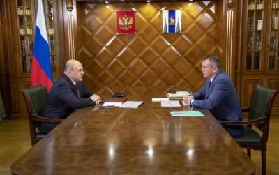 Губернатор и премьер поговорили о бюджетных кредитах для Сахалина
