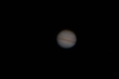 При помощи телефона и телескопа пскович запечатлел Юпитер
