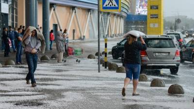 Жителей Петербурга предупредили о ливнях и граде 28 июля