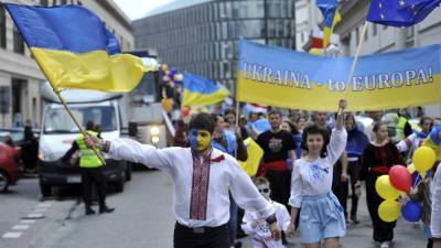 Опрос: большинство украинцев против тезиса Путина об "одном народе"