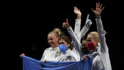 Эстонские шпажистки завоевали золото ОИ в командных соревнованиях