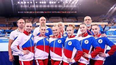 Российские гимнастки выиграли золото командного многоборья