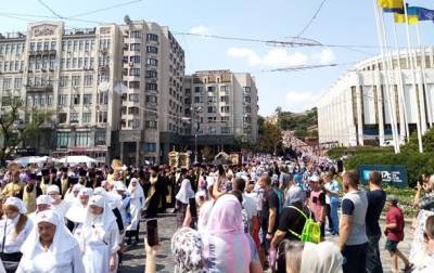 В УПЦ заявили о 350 тыс. участников крестного хода - korrespondent.net - Украина - Киев - Русь