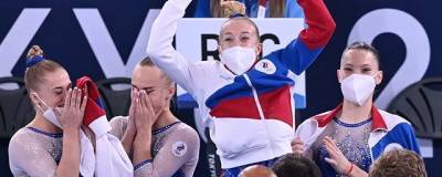 Женская сборная России по спортивной гимнастике впервые в истории выиграла золото Олимпиады