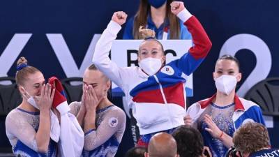 Женская сборная по гимнастике впервые завоевала золото в Токио