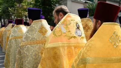 В Киеве прошёл крестный ход по случаю годовщины Крещения Руси