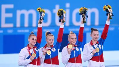 Тарасова эмоционально прокомментировала победу российских гимнасток на ОИ