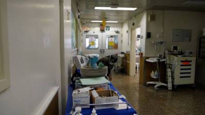 Минздрав: через месяц в Израиле будет от 800 до 1800 тяжелобольных коронавирусом