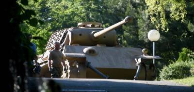 84-летний немецкий пенсионер попал под суд за хранение танка «Пантера» в подвале